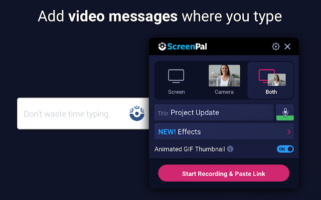 ScreenPal: Screen Recorder for Video Messages chrome谷歌浏览器插件_扩展第1张截图