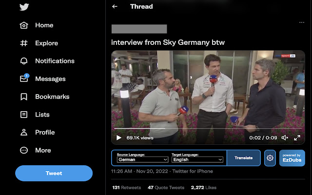 EzDubs chrome谷歌浏览器插件_扩展第2张截图