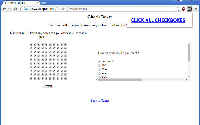 Click all checkboxes chrome谷歌浏览器插件_扩展第1张截图