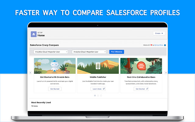 Crazy Compare For Salesforce chrome谷歌浏览器插件_扩展第1张截图