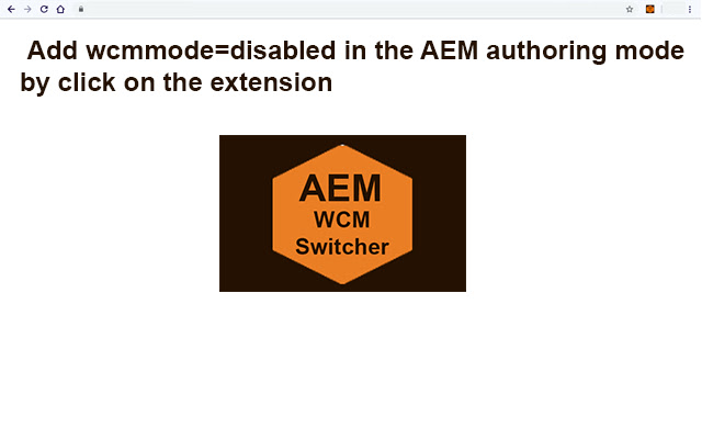 AEM WCM Mode Switcher chrome谷歌浏览器插件_扩展第1张截图