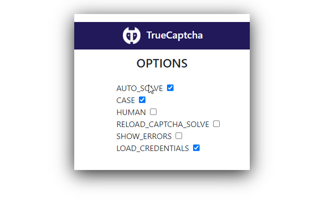 True Captcha chrome谷歌浏览器插件_扩展第4张截图