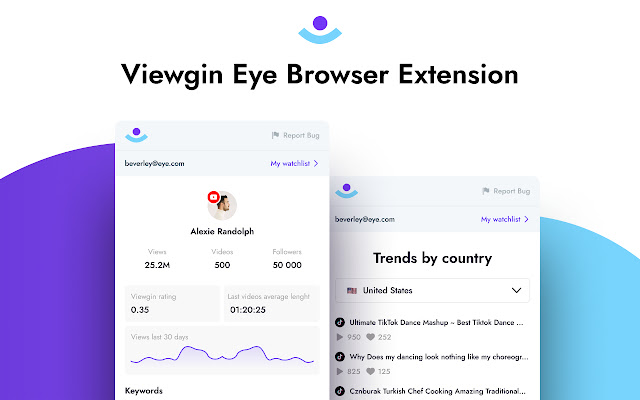 Viewgin Eye - Youtube, TikTok & Twitch chrome谷歌浏览器插件_扩展第2张截图