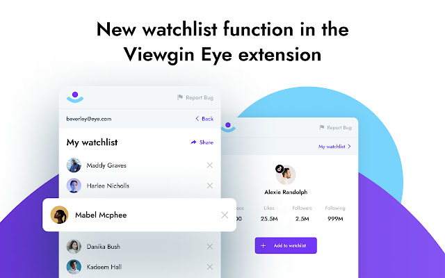 Viewgin Eye - Youtube, TikTok & Twitch chrome谷歌浏览器插件_扩展第3张截图