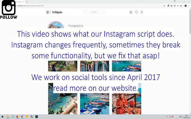Follow, Like, View Stories for Instagram™ chrome谷歌浏览器插件_扩展第1张截图