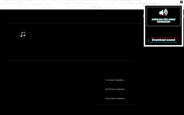 Cringe Music downloader chrome谷歌浏览器插件_扩展第1张截图
