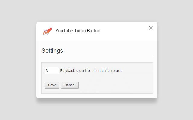 YouTube Turbo Button chrome谷歌浏览器插件_扩展第1张截图