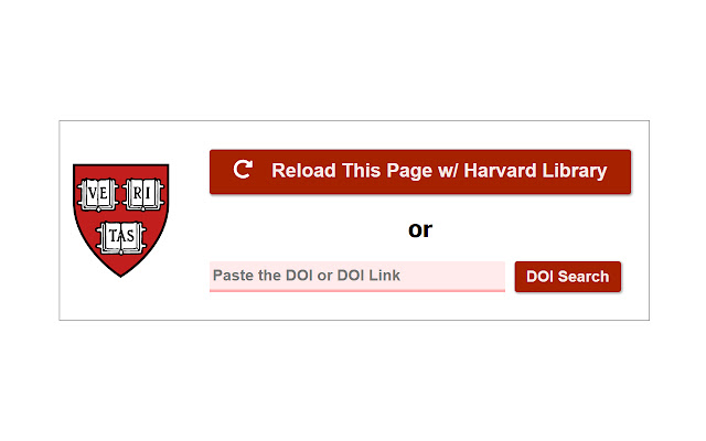 Harvard Library & DOI Search chrome谷歌浏览器插件_扩展第1张截图