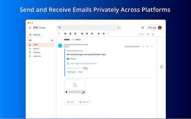 XQ Secure Gmail chrome谷歌浏览器插件_扩展第2张截图