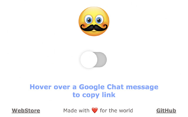 Copy Google Chat Links chrome谷歌浏览器插件_扩展第1张截图