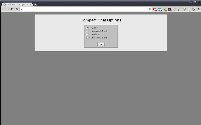 Compact Chat chrome谷歌浏览器插件_扩展第2张截图