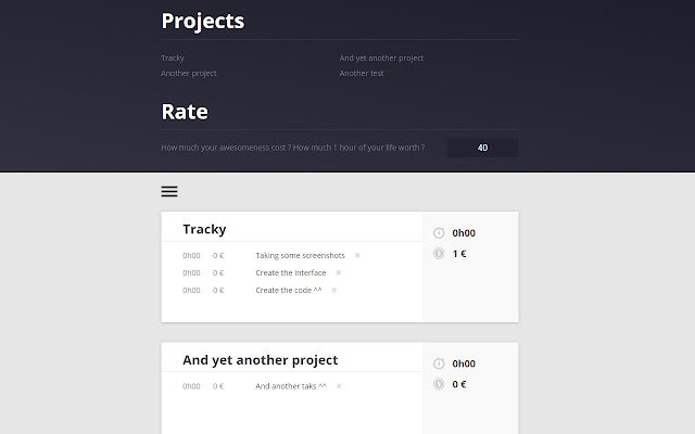 Tracky chrome谷歌浏览器插件_扩展第1张截图