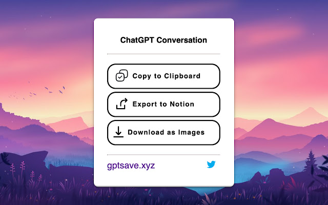 Export ChatGPT Conversation chrome谷歌浏览器插件_扩展第1张截图