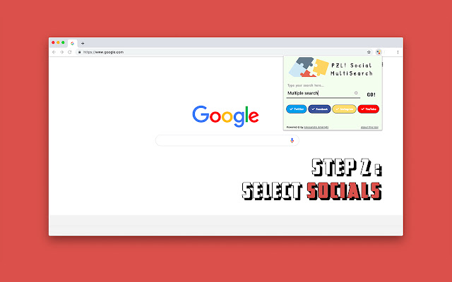 PZL! Social MultiSearch chrome谷歌浏览器插件_扩展第3张截图