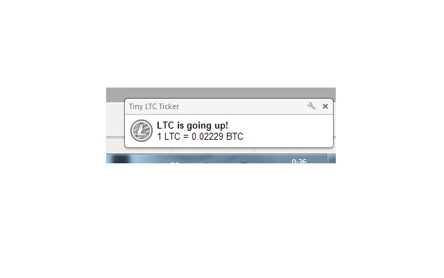 Tiny LTC Ticker chrome谷歌浏览器插件_扩展第3张截图