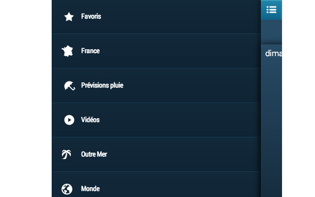 LA METEO EN FRANCE chrome谷歌浏览器插件_扩展第2张截图