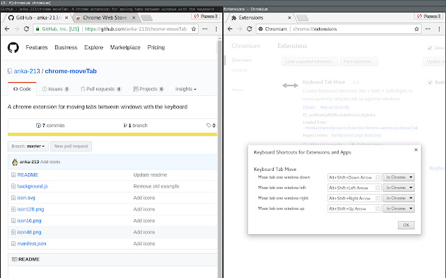 Keyboard Tab Mover chrome谷歌浏览器插件_扩展第1张截图