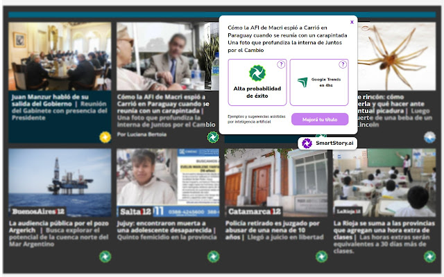 Smart Story AI - SEO tool chrome谷歌浏览器插件_扩展第1张截图