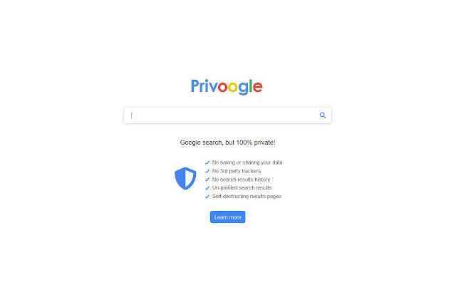 Privoogle — Private Search Engine chrome谷歌浏览器插件_扩展第1张截图
