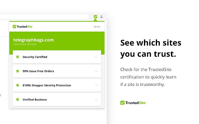 TrustedSite chrome谷歌浏览器插件_扩展第1张截图
