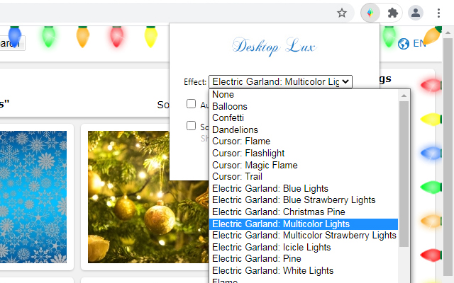 Desktop Lux: Effects chrome谷歌浏览器插件_扩展第1张截图