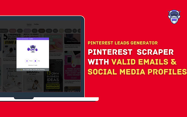 Pinterest Scraper & Email Finder | LeadStal chrome谷歌浏览器插件_扩展第1张截图