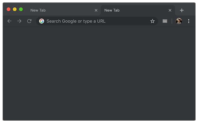 Blank New Tab Dark Mode chrome谷歌浏览器插件_扩展第1张截图