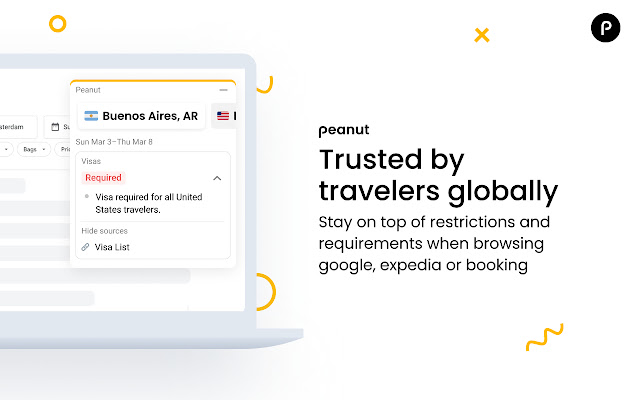 Peanut Travel chrome谷歌浏览器插件_扩展第1张截图