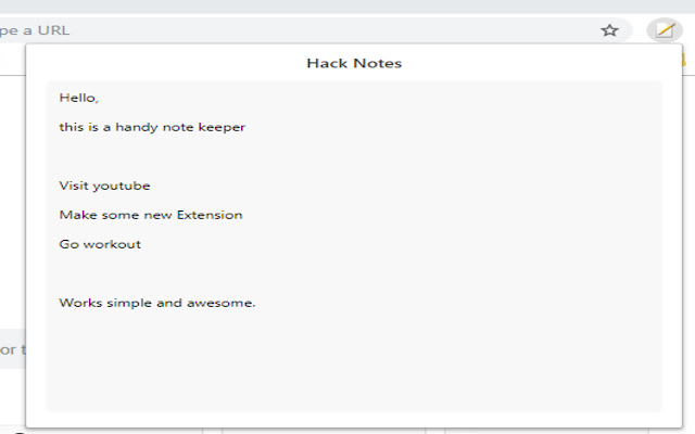 Hack Pad chrome谷歌浏览器插件_扩展第1张截图