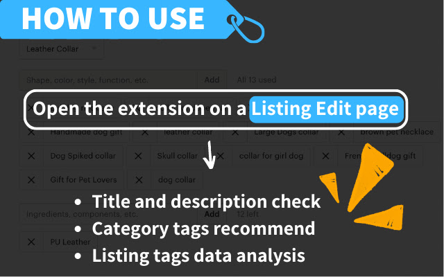 ESale - Etsy SEO tool for seller chrome谷歌浏览器插件_扩展第2张截图