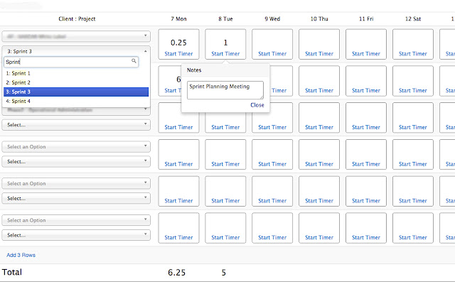 Enhanced OpenAir Timesheets chrome谷歌浏览器插件_扩展第2张截图