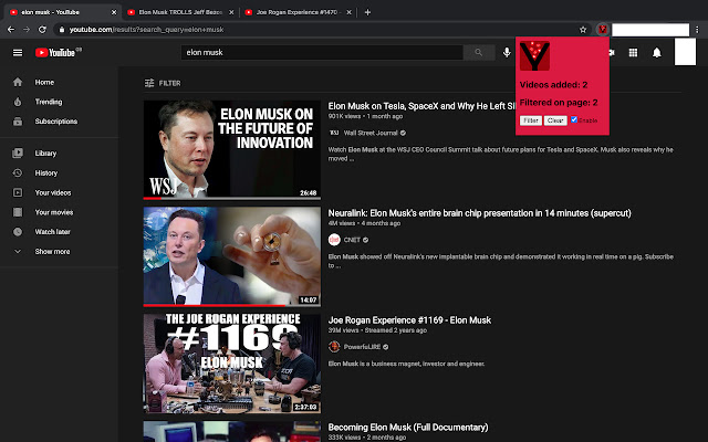 YouTube Watched Filter chrome谷歌浏览器插件_扩展第3张截图