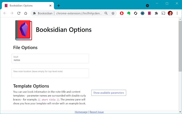 Booksidian chrome谷歌浏览器插件_扩展第2张截图