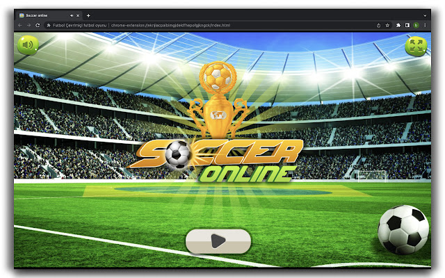 Soccer Online Game Football - HTML5 Game chrome谷歌浏览器插件_扩展第1张截图