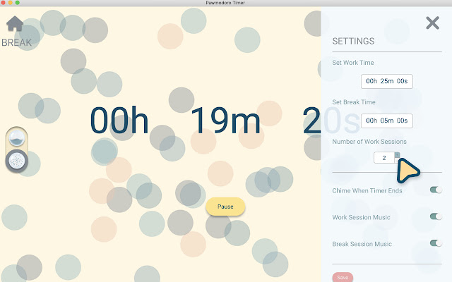 Pawmodoro Timer chrome谷歌浏览器插件_扩展第4张截图