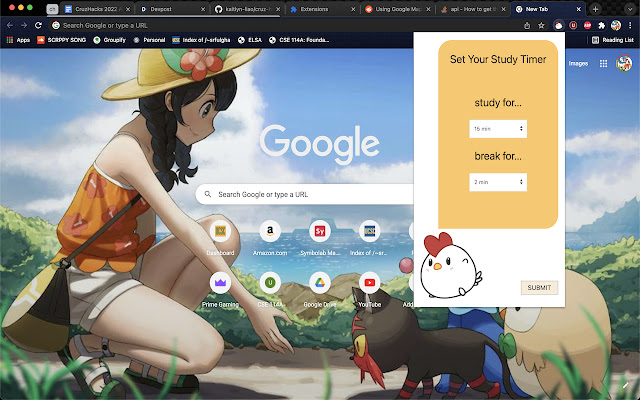 Check-In Chicken chrome谷歌浏览器插件_扩展第2张截图