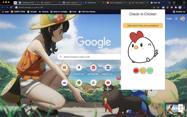 Check-In Chicken chrome谷歌浏览器插件_扩展第4张截图