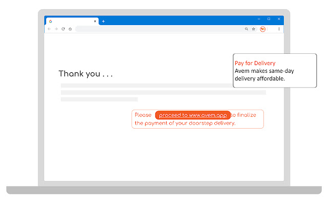 Avem Same-Day Delivery chrome谷歌浏览器插件_扩展第4张截图