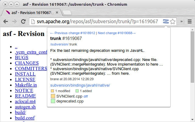 SVN Browser chrome谷歌浏览器插件_扩展第1张截图