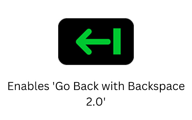 Go Back with Backspace 2.0 chrome谷歌浏览器插件_扩展第1张截图