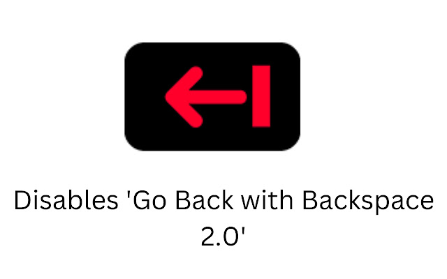Go Back with Backspace 2.0 chrome谷歌浏览器插件_扩展第2张截图