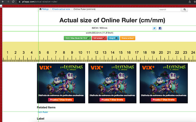 Grid Lines Ruler chrome谷歌浏览器插件_扩展第2张截图