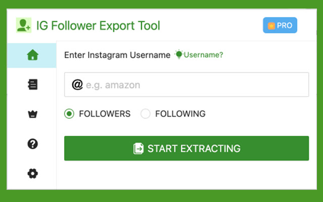 IG Follower Export Tool - IG Email Extractor chrome谷歌浏览器插件_扩展第1张截图