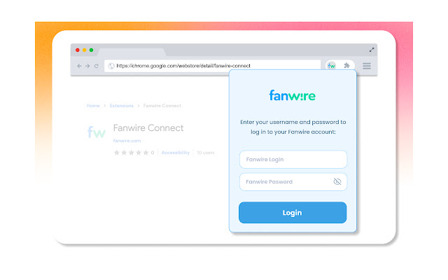 Fanwire Connect chrome谷歌浏览器插件_扩展第1张截图