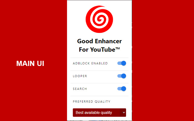 Good Enhancer For YouTube™| Youtube Adblocker chrome谷歌浏览器插件_扩展第3张截图