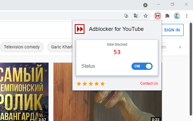 AdBlocker for youtube chrome谷歌浏览器插件_扩展第3张截图