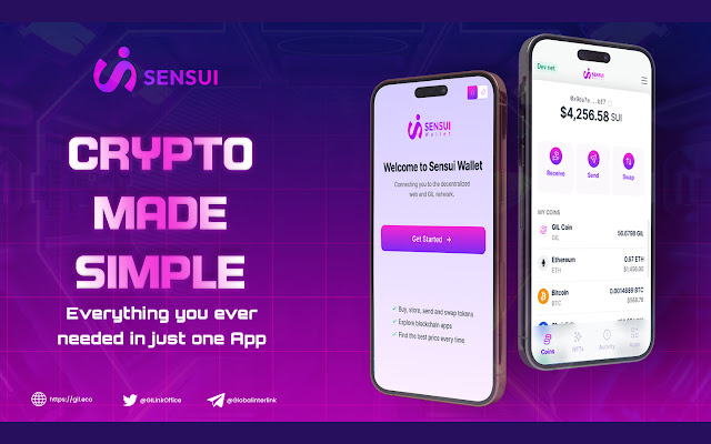 SenSui Wallet chrome谷歌浏览器插件_扩展第1张截图
