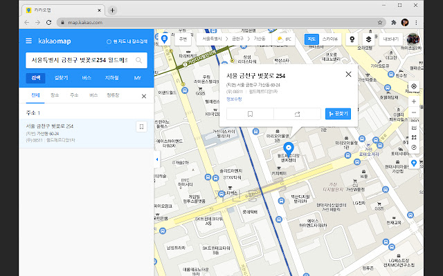 이 주소를 지도에서 보기 chrome谷歌浏览器插件_扩展第3张截图