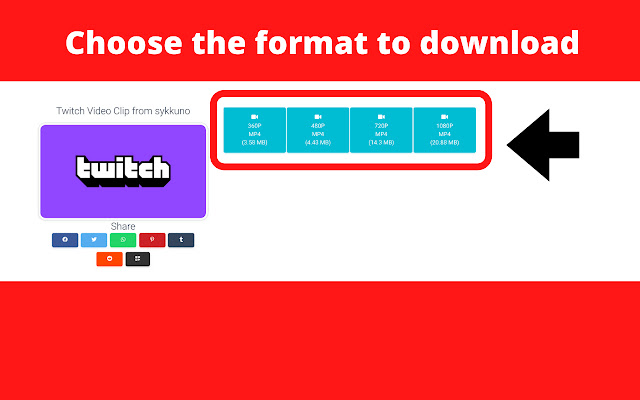 Twitch Clip Downloader chrome谷歌浏览器插件_扩展第4张截图