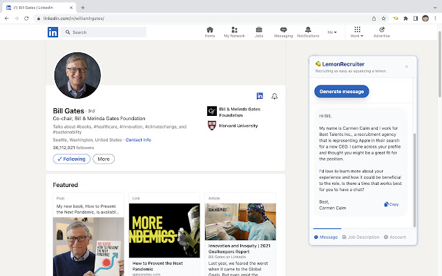 LemonRecruiter chrome谷歌浏览器插件_扩展第3张截图